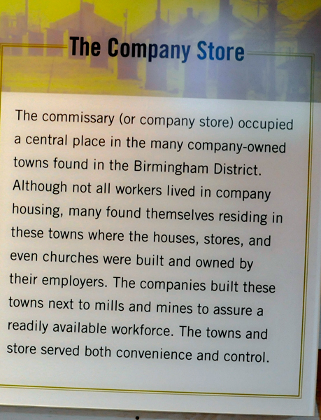 Company store sign